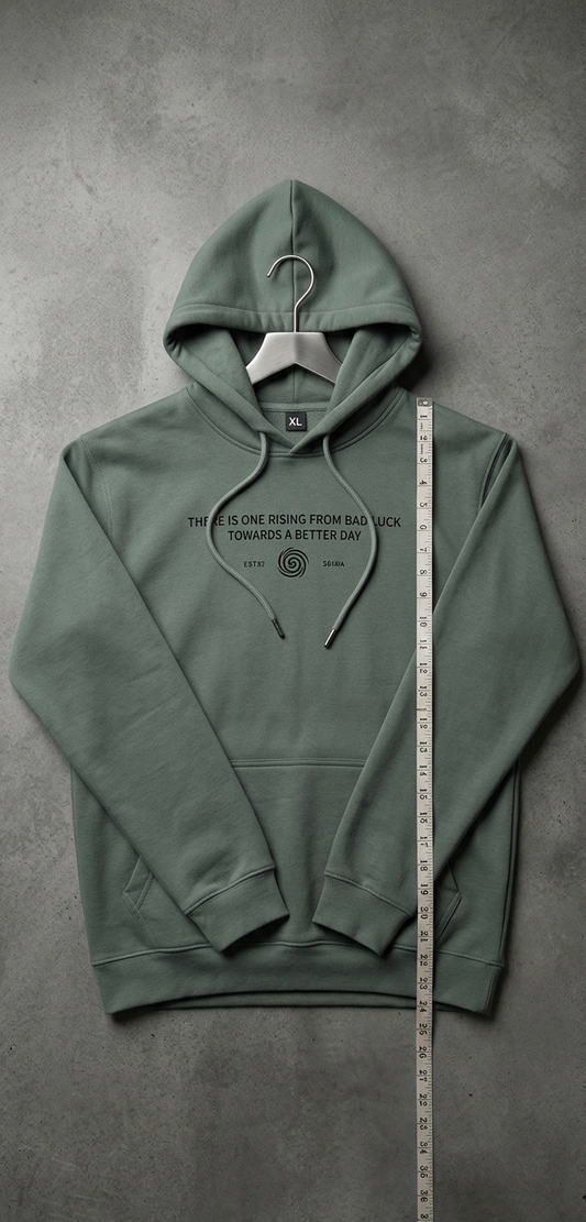 "Better Day" Premium Pullover Hoodie – Sage Green (XXL)
